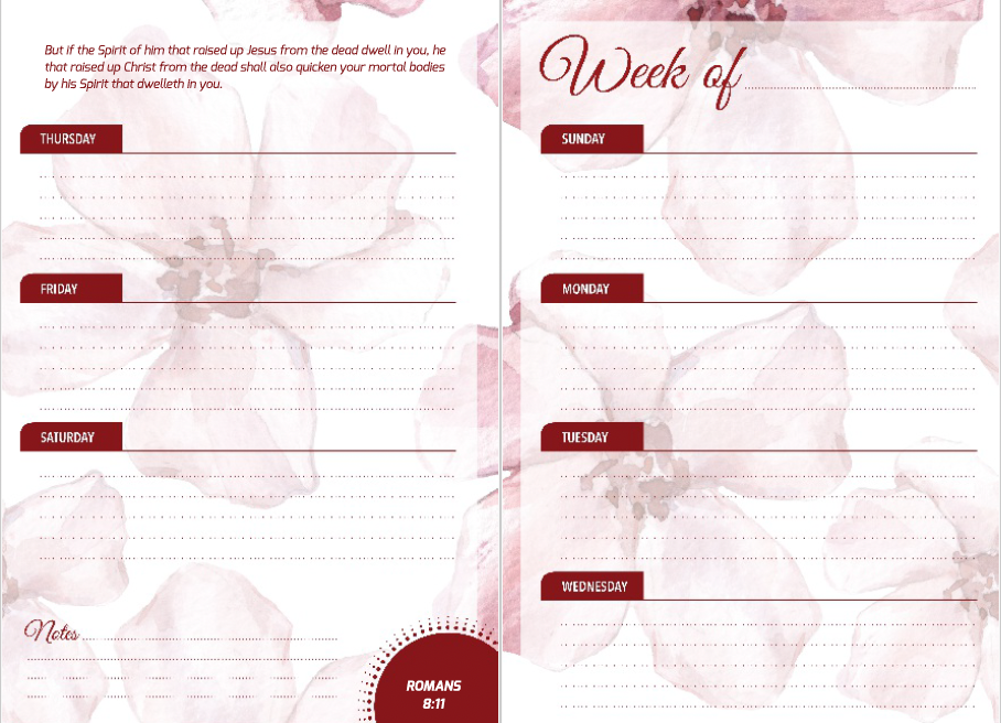 Prayer & Faith Annual Planner - Image 3